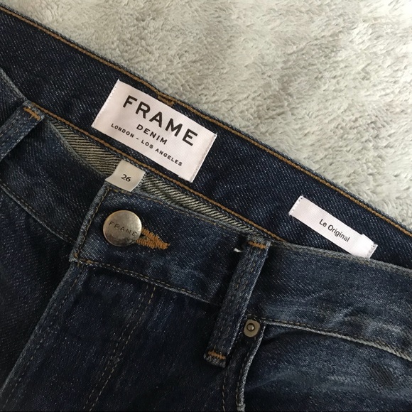 NWT Frame Denim Le Original High Rise Jeans Rigid - Picture 4 of 8